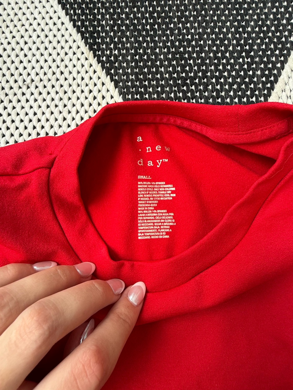 a new day Red Women's Babt Tee - Picture 3 of 3
